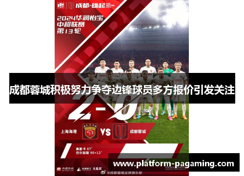 成都蓉城积极努力争夺边锋球员多方报价引发关注